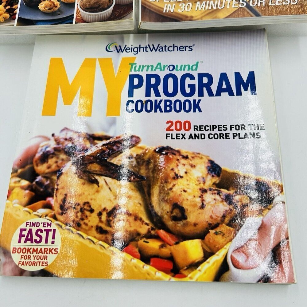 Lot of 3 Weight Watchers Paperback Cookbooks - Picture 4 of 8
